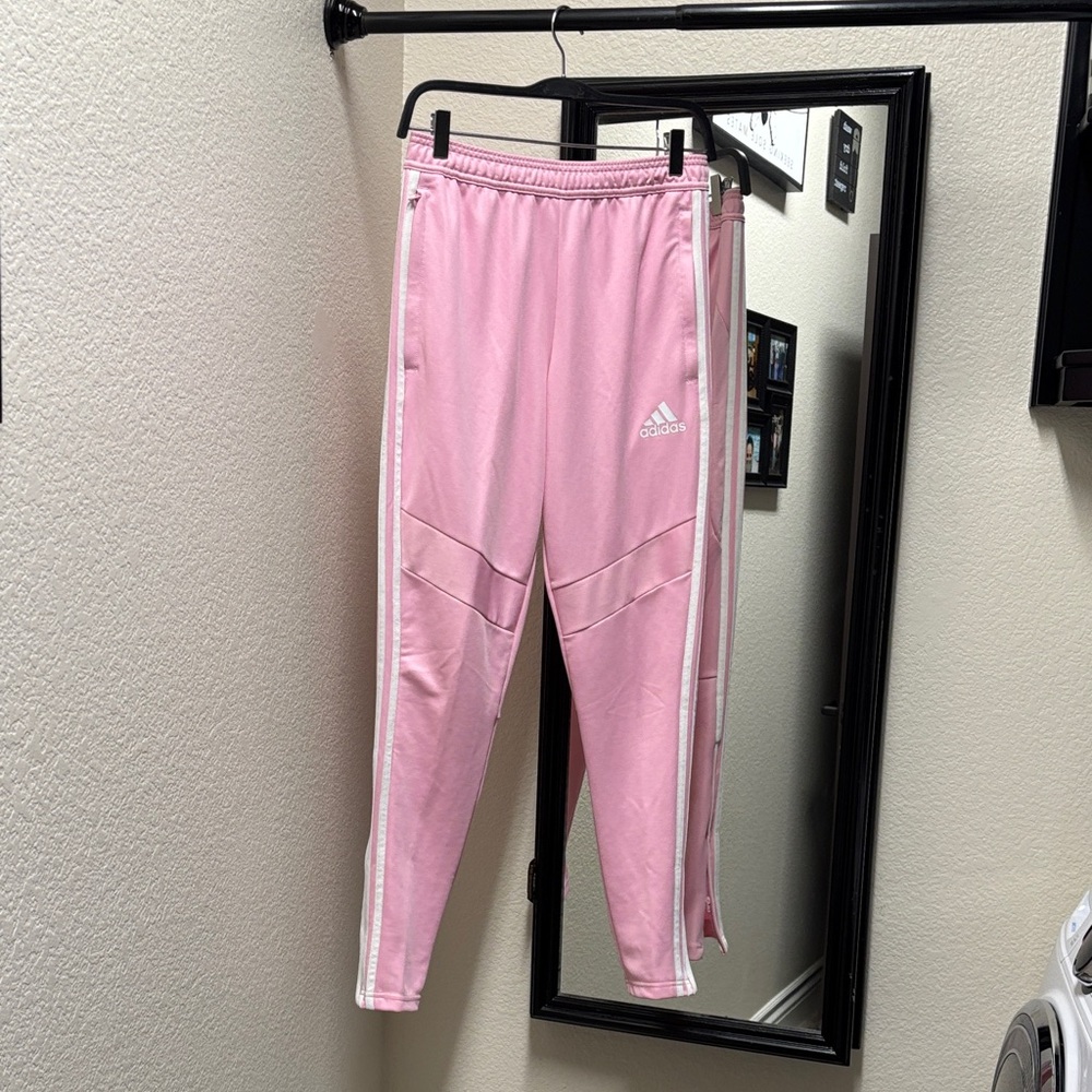Adidas Kids Light Pink Joggers